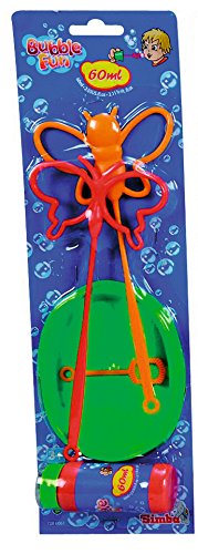 Simba Toys-Set Pompas, Incluye Bote de Jabón Líquido de 60ml, 4 Disponibles, Recibirás un Modelo de Forma aleatria. No es Posible Hacer preselección, para Niños a Partir de 3 Años (7286061)