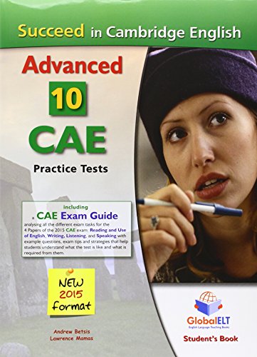SUCCEED CAMBRIDGE ENGLISH ADVANCED 10 CAE PRACTICE TESTS