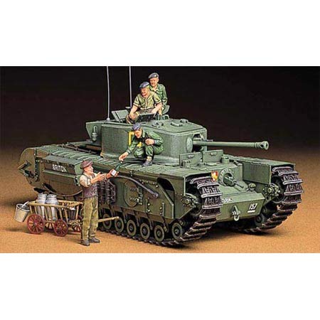 Tamiya - Tanque Infantería británica MK. IV Churchill, Escala 1:35 (TPK 35210)