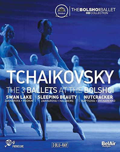 TCHAIKOVSKY, P.I.: Swan Lake / The Sleeping Beauty / The Nutcracker (Bolshoi Ballet, 2010-2015) (3-Blu-ray Disc Box Set, Full-HD) [Blu-ray]