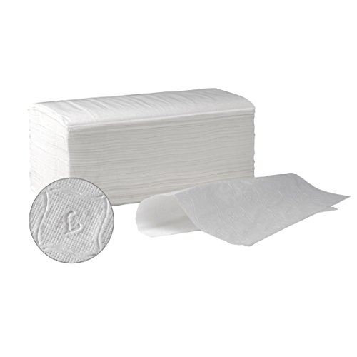 Tolla secamanos de papel ZZ micro encolada, caja de 2000 unidades