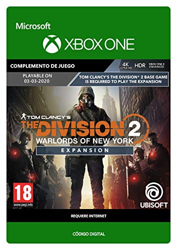 Tom Clancy's The Division 2: Warlords of New York Expansion| Xbox One - Código de descarga