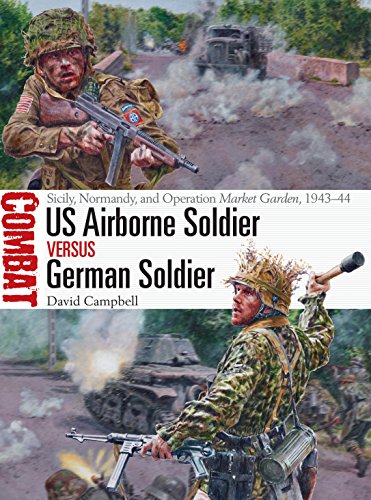 US Airborne Soldier vs German Soldier: Sicily, Normandy, and Operation Market Garden, 1943–44 (Combat Book 33) (English Edition)