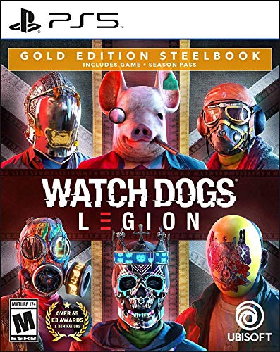 Watch Dogs: Legion SteelBook Gold Edition for PlayStation 5 [USA]