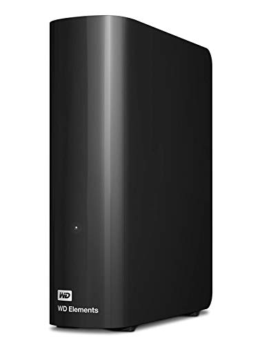 WD Elements Desktop - Disco duro externo de sobremesa de 12 TB, color negro