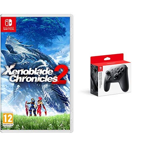Xenoblade Chronicles 2 & Nintendo Switch - Mando Pro Controller, Con Cable USB