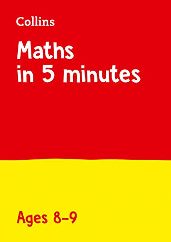 Year 4 Maths in 5 Minutes (Age 8-9): Home Learning and School Resources from the Publisher of Revision Practice Guides, Workbooks, and Activities. (Collins KS2 Practice)