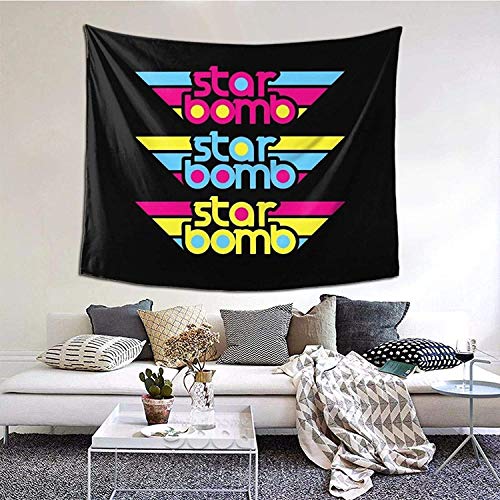 YeeATZ Star Ship Ticket to Mars Tapestry Wall Wall Tapestry Anime Tapiz Wall Art Wall Art Tapestry Home Decor for Living Room Bedroom Dorm 120 x 150 cm