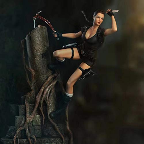 YHX Figura Genuina del Juego Tomb Raider, Lara Croft, muñeca de Figura estándar de Lara