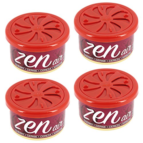 Zen Air Ambientador para Coche, Cereza, Set de 4