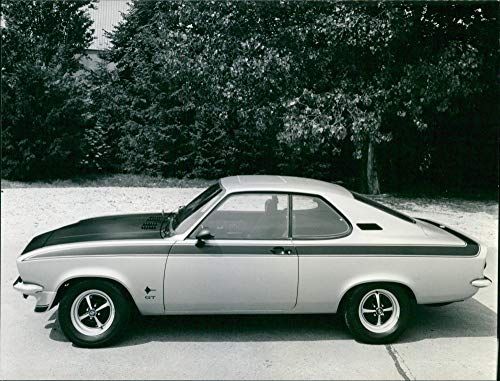 1973 Opel Manta GT/E - Foto de Prensa Vintage