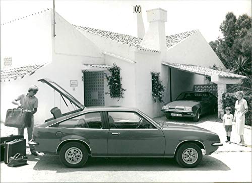 1978 Opel Manta CC - Foto de Prensa Vintage