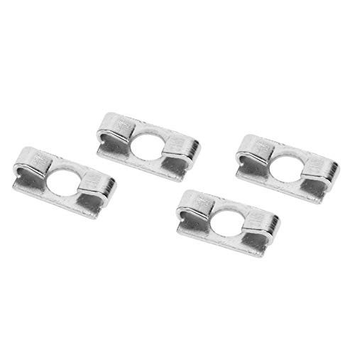 20 piezas fuerte perfil de aluminio conector elástico de resorte serie 40-ranura 8 accesorios de perfil de aluminio disponibles(20 series-slot 6)