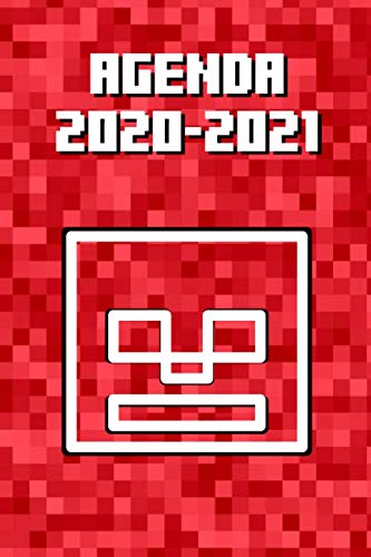 Agenda 2020-2021: Agenda Scolaire Journalier | Idéal College, Lycée, Etudes supérieurs | Pour Gamer Fan de Jeux Vidéos Style Pixel | Format 15x22cm