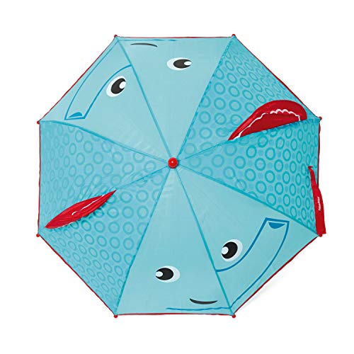 ARDITEX FP10167 Paraguas de poliéster de Mattel-Fisher-Price en 3D, 8 Paneles, diámetro 73cm, Apertura Manual