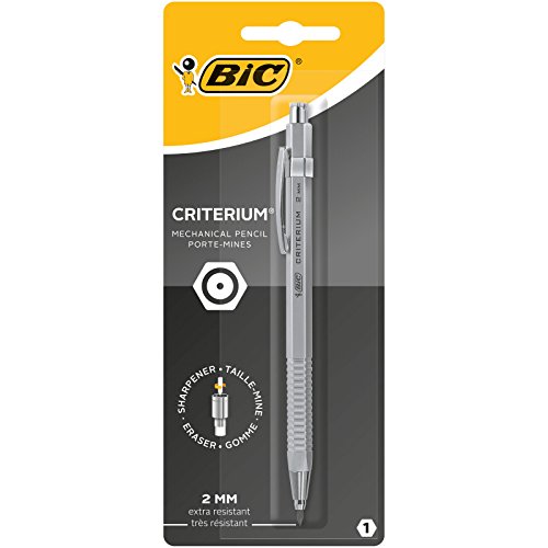 BIC Criterium Luxe Portaminas punta media (2,0 mm) - Blíster de 1 unidad
