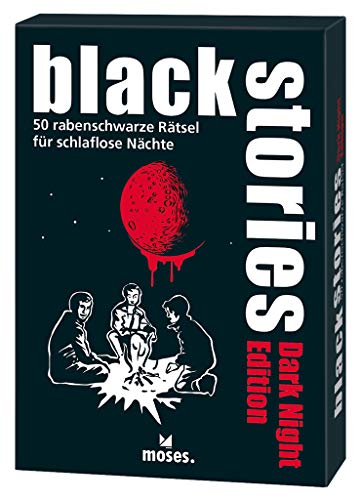 Black Stories Dark Night Edition: 50 acertijos Negros para Noches sin Dormir