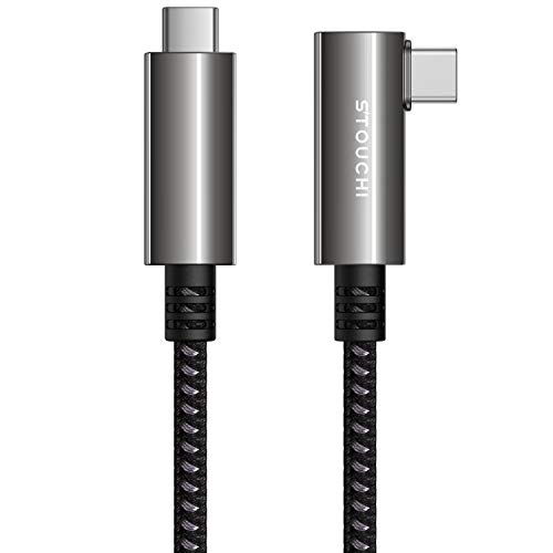 Cable Oculus Link, Stouchi USB C a USB C de fibra óptica para auriculares Oculus Quest 2 y Quest – 5 m – PC VR