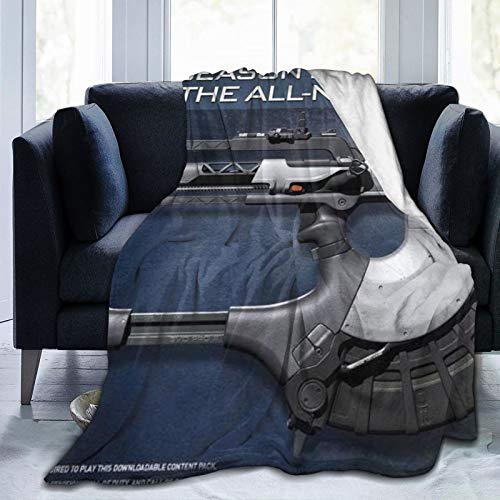 Call of Duty Ghosts - Manta de franela de forro polar suave y cálida para sofá de bebé, para niños, adultos, hombres y mujeres, dormitorio interior 50