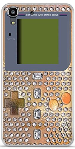 Carcasa TPU Gel Suave Orange Dive 70 Design Game Boy Diamantes