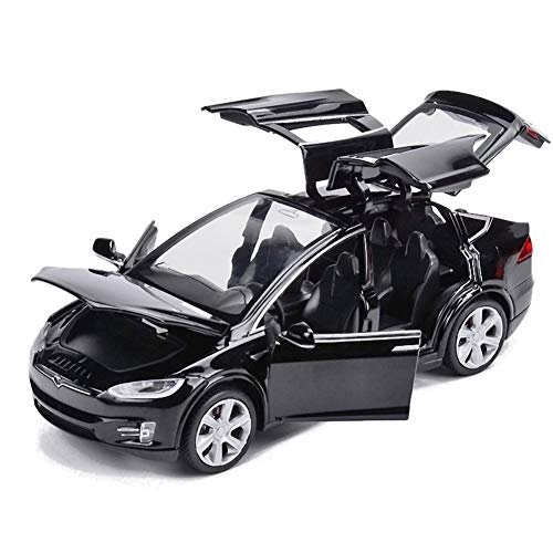 Comtervi Modelo de coche de juguete de aleación, con sonido y luz, escala 1:32 de vuelta