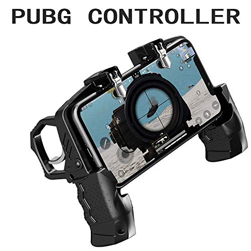 Controlador móvil de Pubg, controlador de juegos inteligente, botones de disparo, equipo de ayuda para juegos de tiro, para iOS y Android de 4,7 a 6,5 pulgadas, disparador rápido