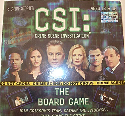 C.S.I.: the Board Game Plus 3 Bonus Stories by Speciality Board Game