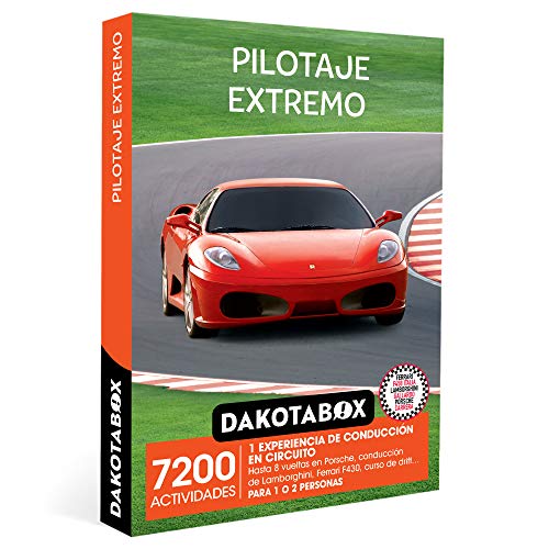 DAKOTABOX - Caja Regalo hombre mujer pareja idea de regalo - Pilotaje extremo - 7200 actividades de conducción en Ferrari, Porsche, Lamborghini y mucho más