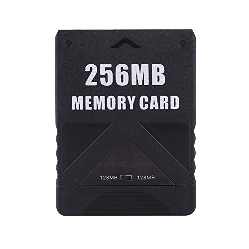 Denash - Tarjeta de Memoria de Alta Velocidad para Sony Playstation 2 PS2 Slim, 8M 32 M 64 M 128 M 256 M