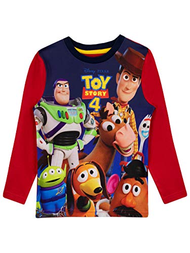 Disney Camiseta de Manga Larga para niños Toy Story Multicolor 7-8 Años