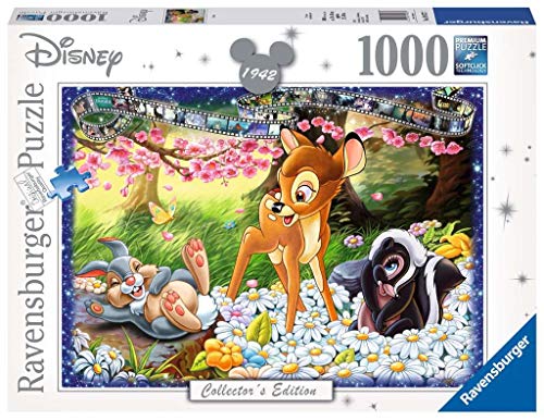 Disney - Puzzle, diseño Bambi, 1000 piezas (Ravensburger 19677) , color/modelo surtido