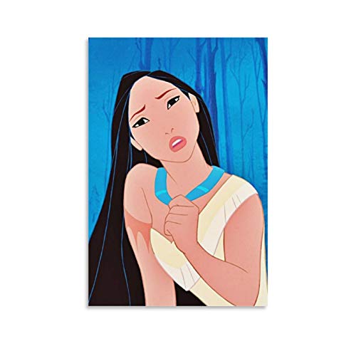 DRAGON VINES Pocahontas John Smith Pocahontas - Lienzo decorativo (60 x 90 cm)