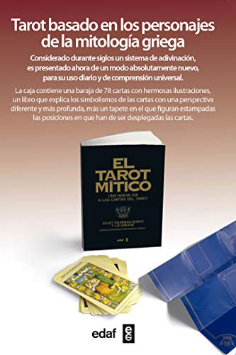El tarot mítico (Libro y cartas): Una nueva vía a las cartas del Tarot (Tabla de Esmeralda)