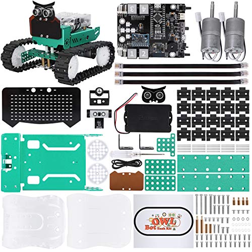 ELEGOO Búho Kit de Coche Robótico Inteligente Plus Compatible con Arduino