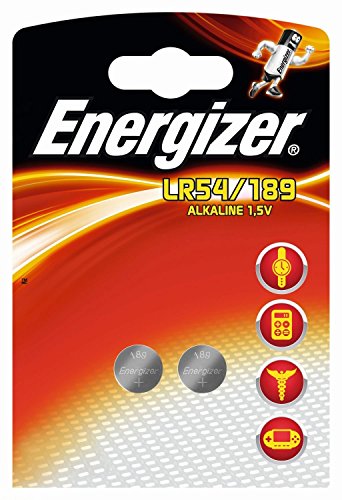 ENERGIZER-Lote de 10 pilas 2 Blisters para calculadoras y 189, LR54