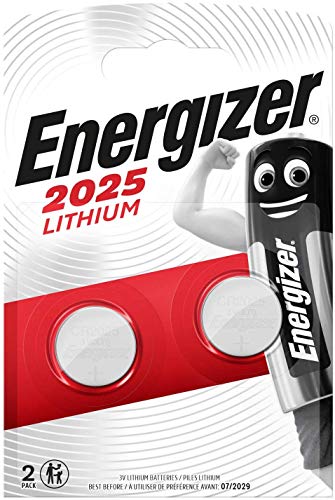 Energizer - Lote de 3 blisters de 2 pilas litio cr 2025 3v