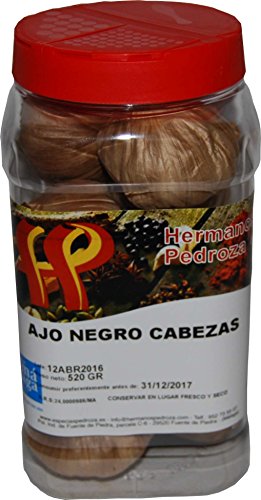 Especias Pedroza Ajo Negro - 520 g, 10 cabezas aproximadamente