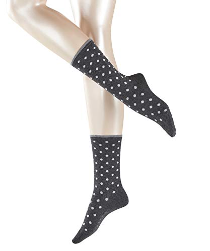 Esprit Melange Dot Socks Calcetines, Negro (Black 3000), 39/42 (Talla del fabricante: 39-42) para Mujer