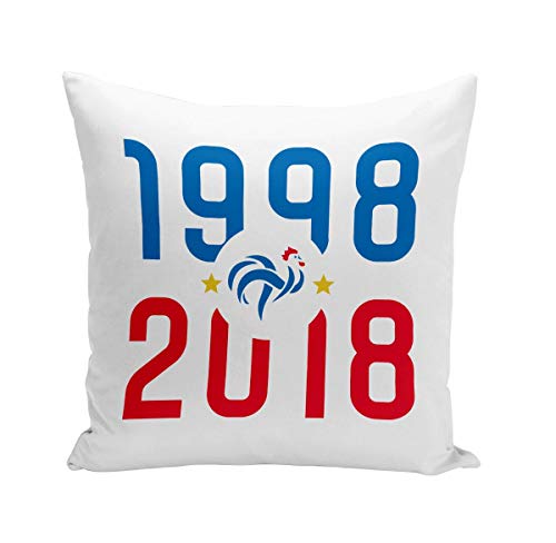 Fabulous Cojín 40x40 cm 1998-2018 Campeón Mundial de Fútbol Francia