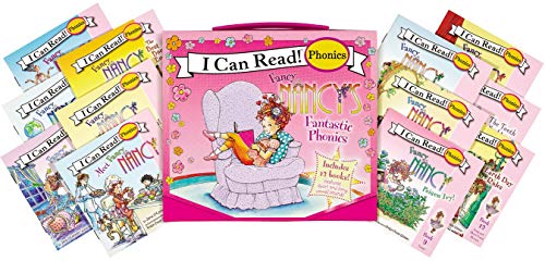 Fancy Nancy's 12-Book Fantastic Phonics Fun!: Includes 12 Mini-Books Featuring Short and Long Vowel Sounds (My First I Can Read Book)