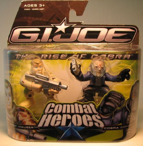 G.I. Joe The Rise of Cobra Combat Heroes 2-Pack Conrad Duke Hauser and Cobra Commander