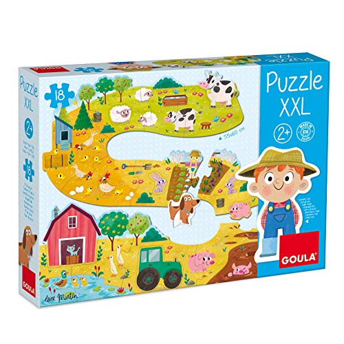 Goula- Granja Puzzle XXL, Multicolor (53176)