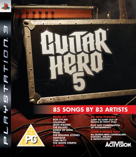 Guitar Hero 5 - Game Only (PS3) [Importación inglesa]