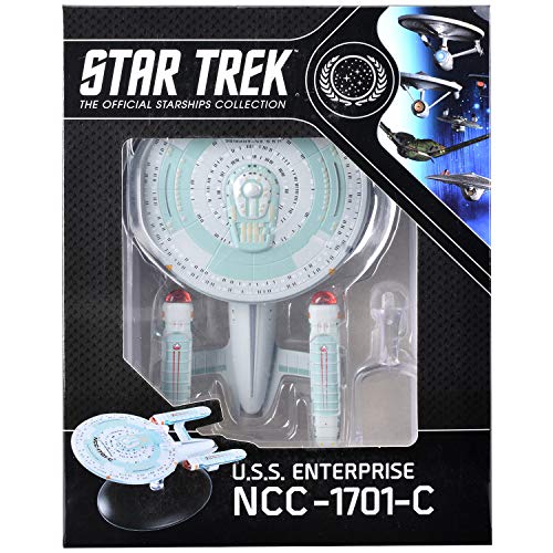 Hero Collector | Star Trek La colección oficial de las naves estelares | Eaglemoss Model Ship Box U.S.S. Enterprise NCC-1701-C