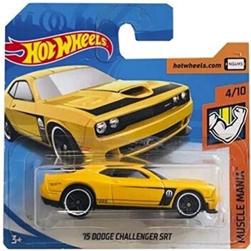 Hot Wheels Dodge Challenger SRT Musclemania 4/10 143/365 2018 Short Card