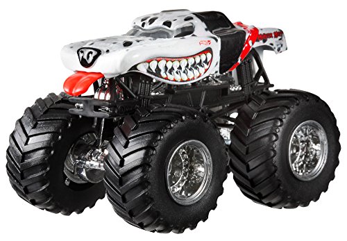 Hot Wheels Monster Jam Monster Mutt Dalmatian Die-Cast Vehicle, 1:24 Scale by Hot Wheels