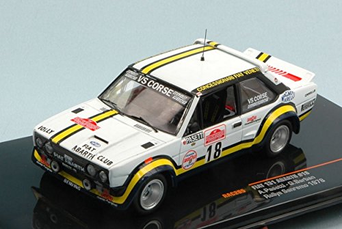 Ixo Model RAC205 FIAT 131 Abarth N.18 Sanremo Rally 1978 PASETTI-BARBAN 1:43 Compatible con