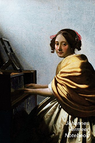 Johannes Vermeer Notebook: A Young Woman Seated at the Virginals Journal | 100-Page Beautiful Lined Art Notebook | 6 X 9 Artsy Journal Notebook (Art Masterpieces)