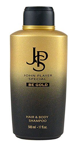 John Player Special JPS be Oro Hair & Body Champú, 1er Pack (1 x 500 ml)