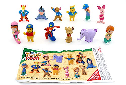 Kinder Überraschung Zaini Winnie, Tigger y Pooh - Figuras de Winnie The Pooh